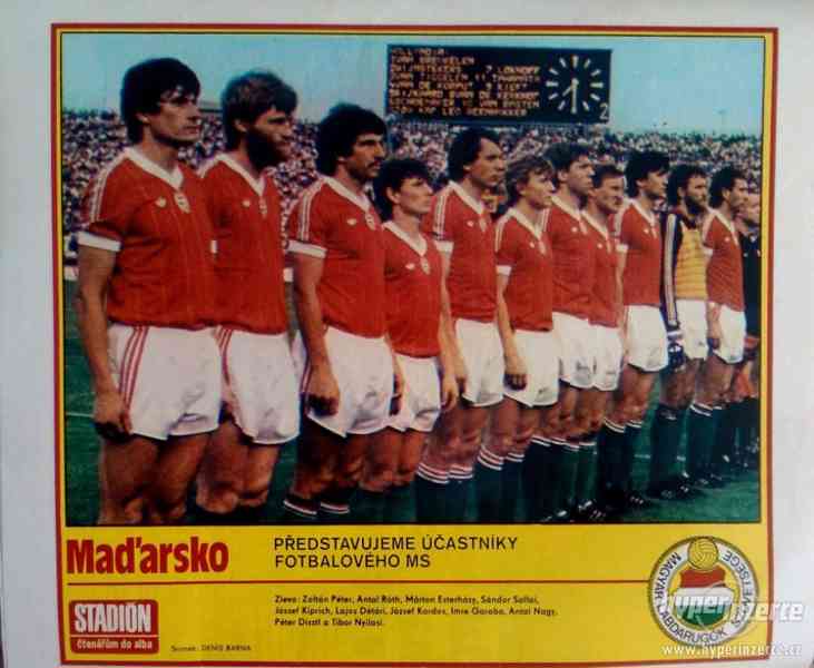 Maďarsko - fotbal - čtenářům do alba 1986 - foto 1