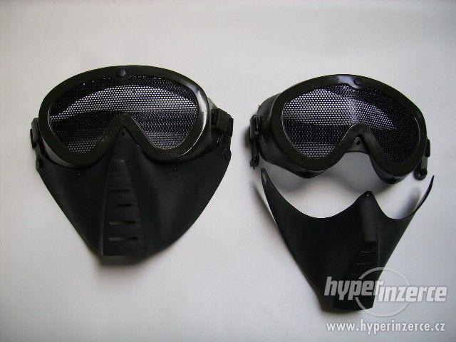 Airsoft - maska - ochrana hlavy - foto 1