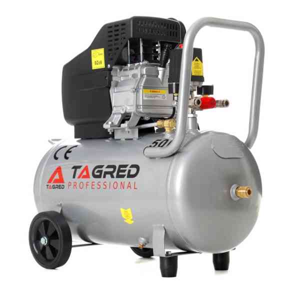 Olejový kompresor 50l 2,8kW - foto 1