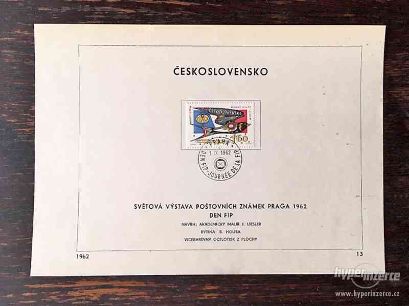 Československo - Světová výstava poštovních známek 1962 - foto 1