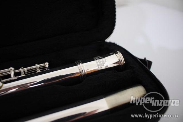 Predám striebornú priečnu flautu - foto 2