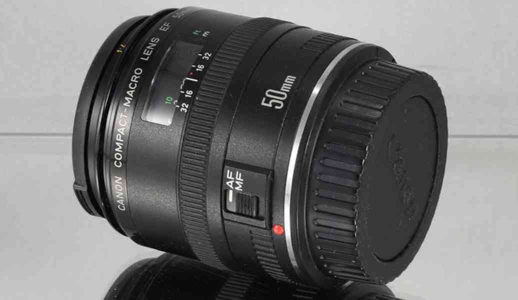 Canon EF 50mm 1:2.5 *full-frame MACRO *UV - foto 6