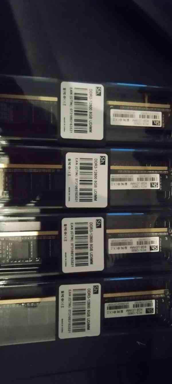 Nové nerozbalené DDR3 1600mhz až 96GB - - foto 2