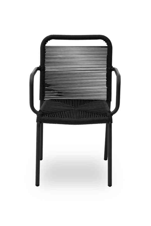 Technoratanová židle MARCELLO antracit - foto 2