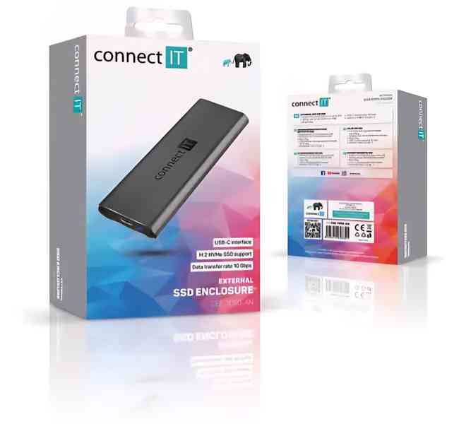 WD Black SN750 NVMe SSD 1TB + externí SSD box Connect - foto 3