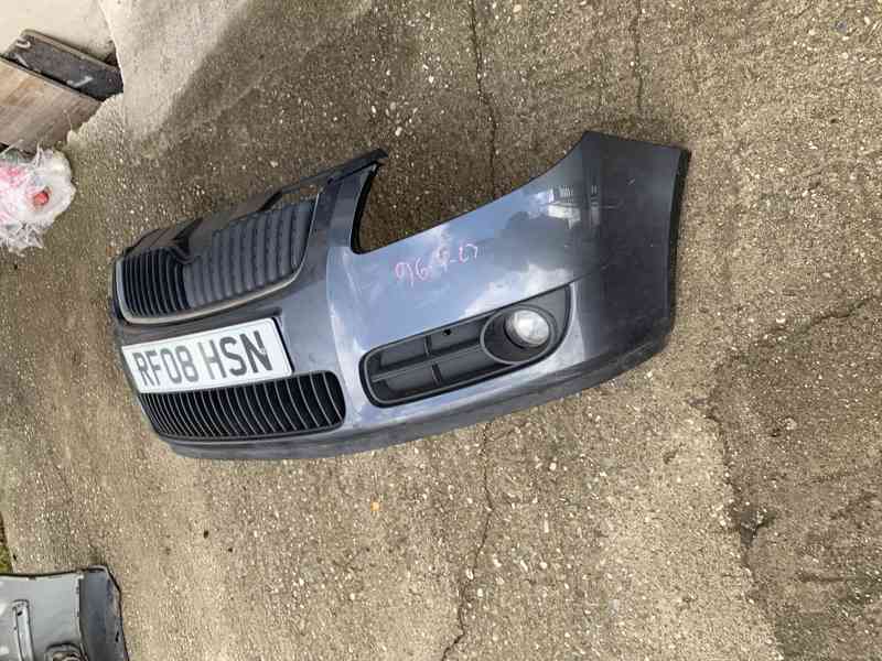 predni naraznik skoda fabia ii 2 9153 maska mlhy - foto 4