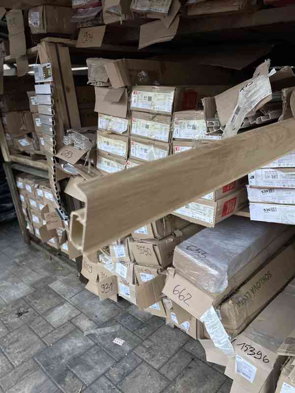 Podlahové lišty 250 cm  nové - foto 3