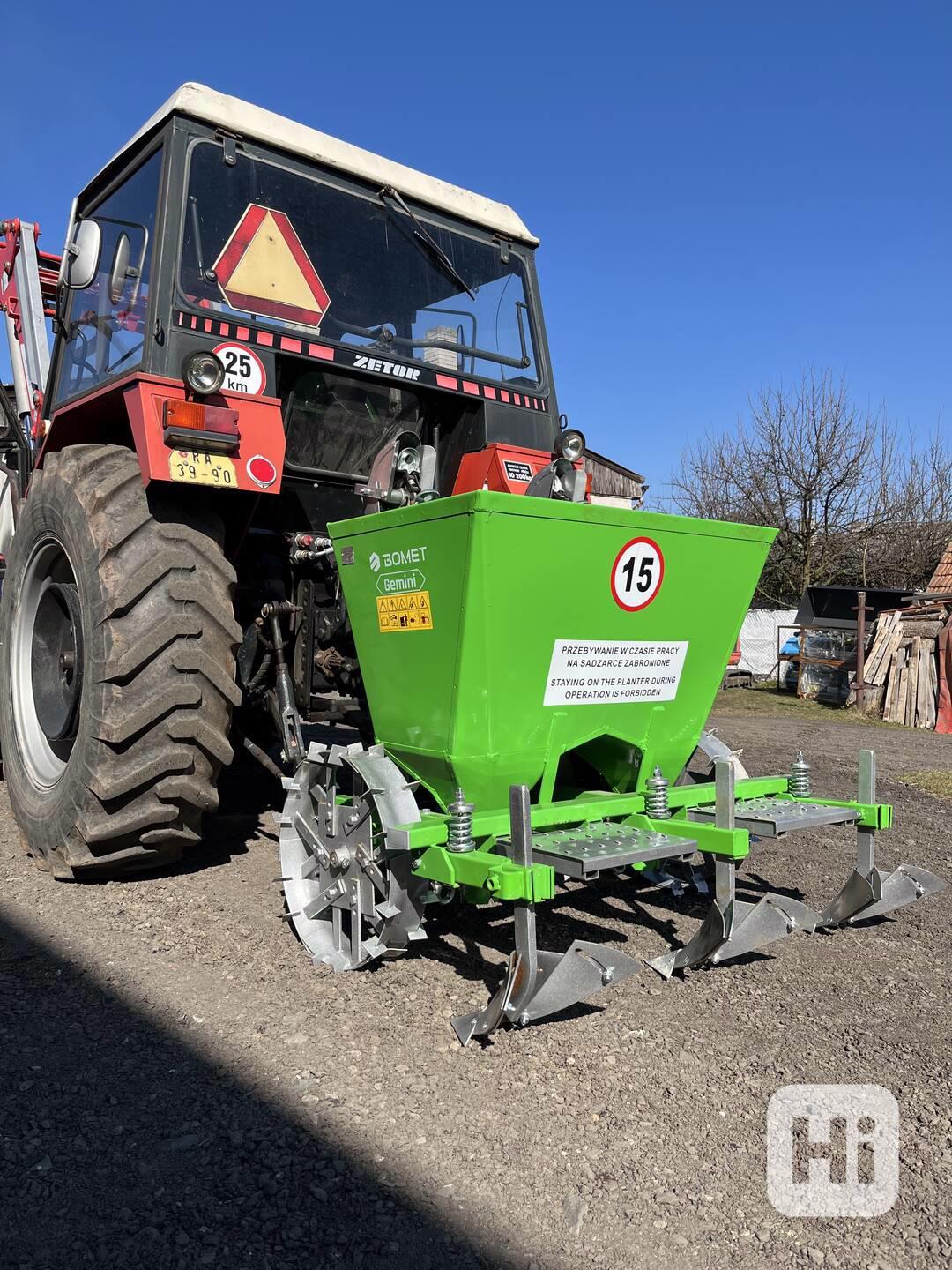 sazeč brambor BOMET 2 řádky - foto 1