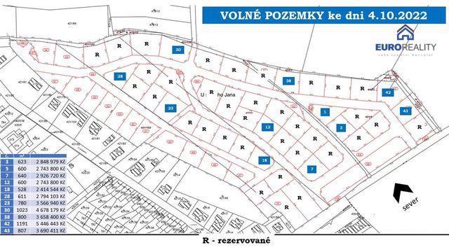 Prodej, stavební pozemek, 600 m2, Benátky nad Jizerou - foto 2