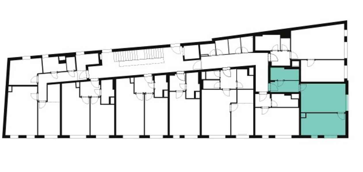 Prodej bytu 2+kk, 63,1 m2, 2.NP, pochozí terasa, Praha Nusle - foto 12