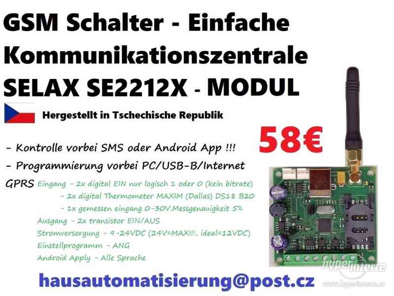 GSM Schalter - Einfache Kommunikationszentrale SE2212X MODUL - foto 1