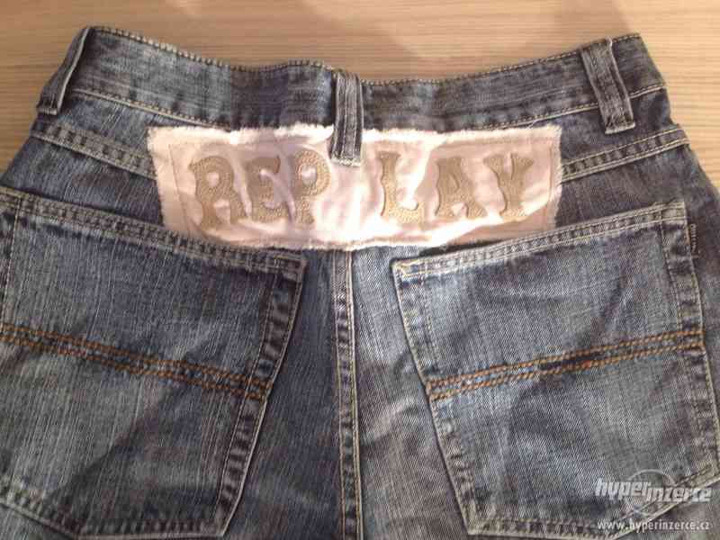 Krásné nové jeansy značky Replay vel.33 - foto 2