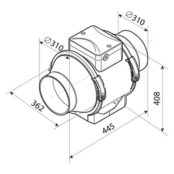 Ventilátor VENTS TT PRO 315 - foto 9