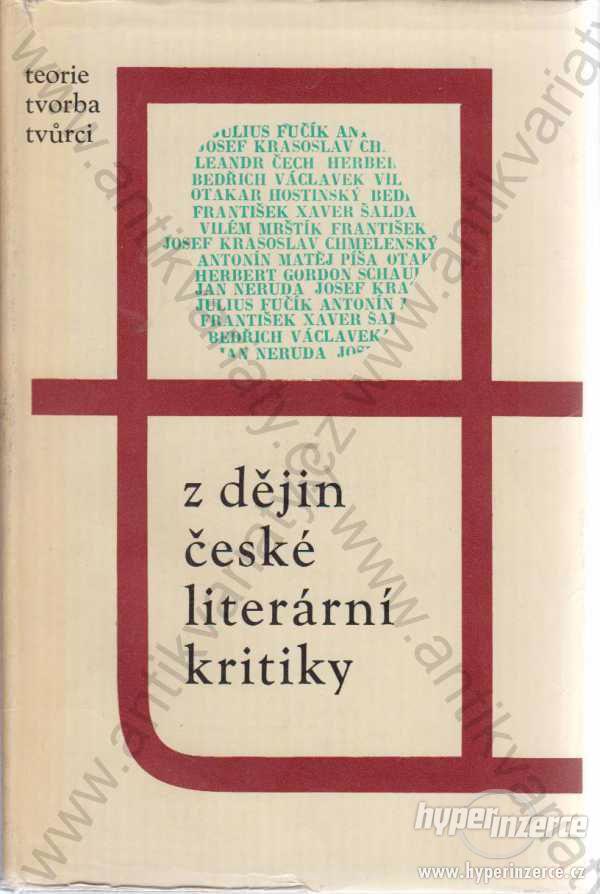 Z dějin české literární kritiky  1965 - foto 1