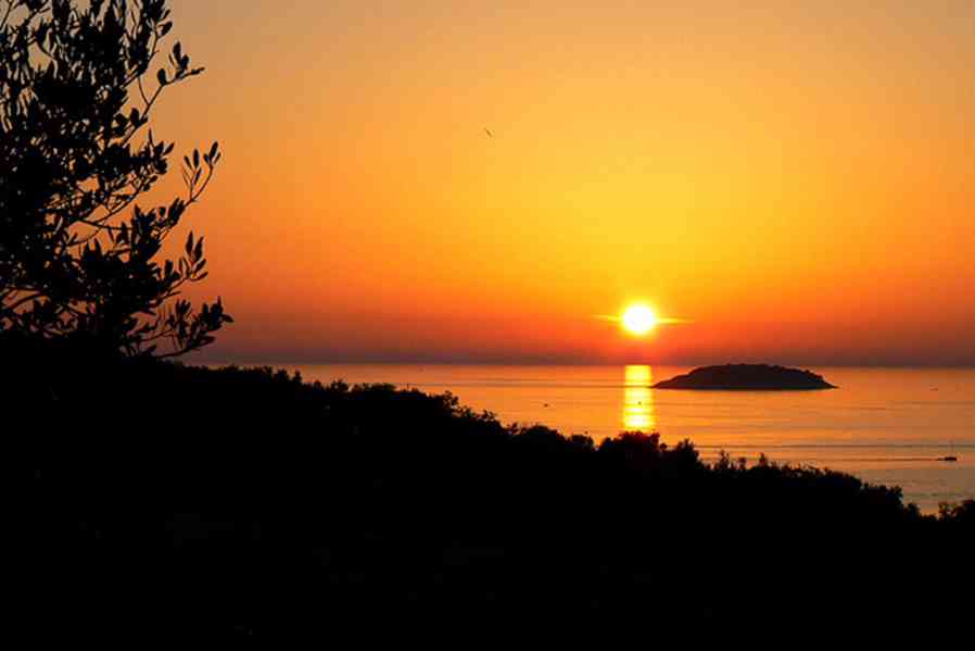 Chorvatsko, ubytování ve vile u moře s překrásným výhledem