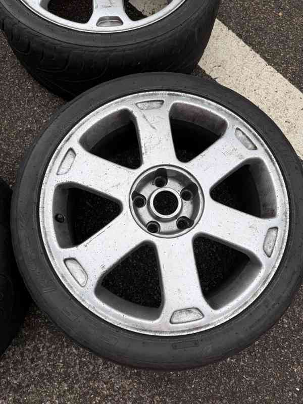 Originál Audi S8 D2 AVUS 18" 5x112 8J ET48 + pneu Federal - foto 6