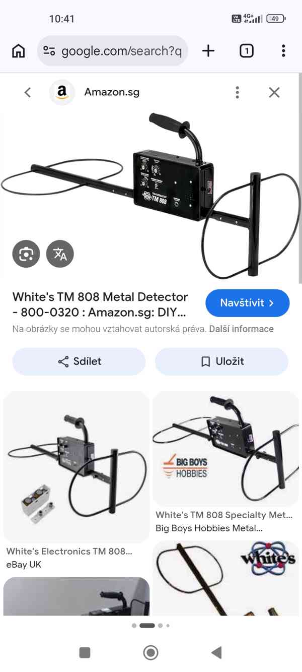 Hloubkovy detektor TM-808 - foto 2