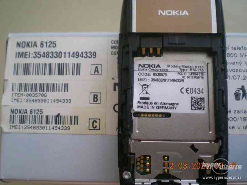 Nokia 6125 - "véčkové" mobilní telefony z r.2006 - foto 12
