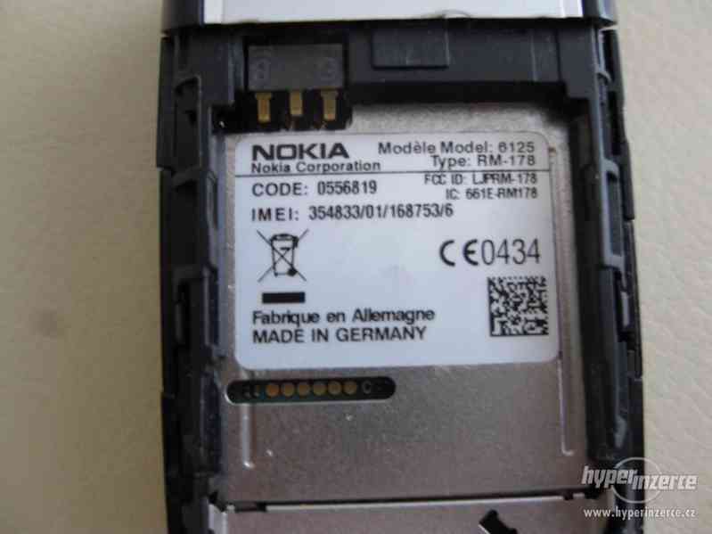 Nokia 6125 - "véčkové" mobilní telefony z r.2006 - foto 17