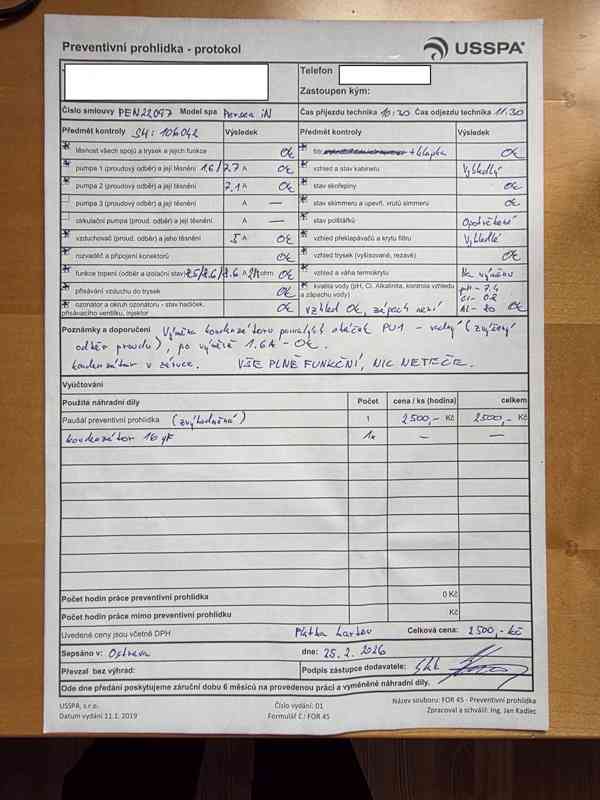 Vířivka USSPA Persea 11/2022 - foto 10