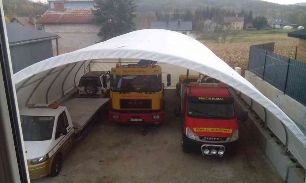 Zastřešení kontejneru 6x12 m, kontejnerový stan kontejnerová - foto 3