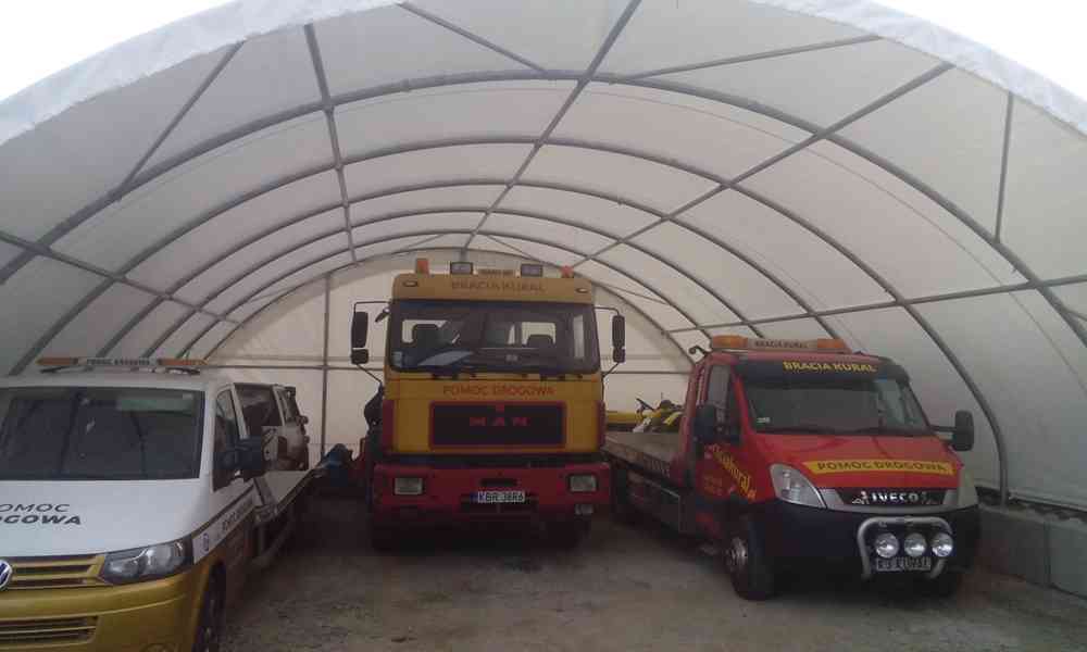 Zastřešení kontejneru 6x12 m, kontejnerový stan kontejnerová - foto 1