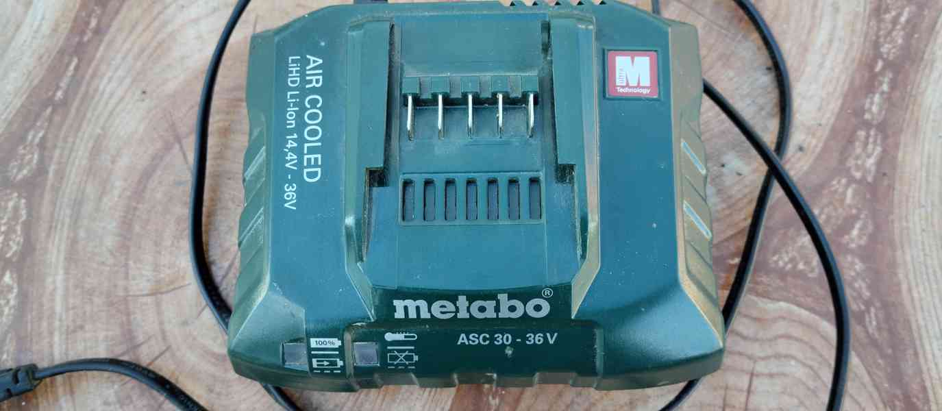 METABO SC60 Plus , ASC30 včetně 2x 2.0 Ah , 18V baterie - foto 2