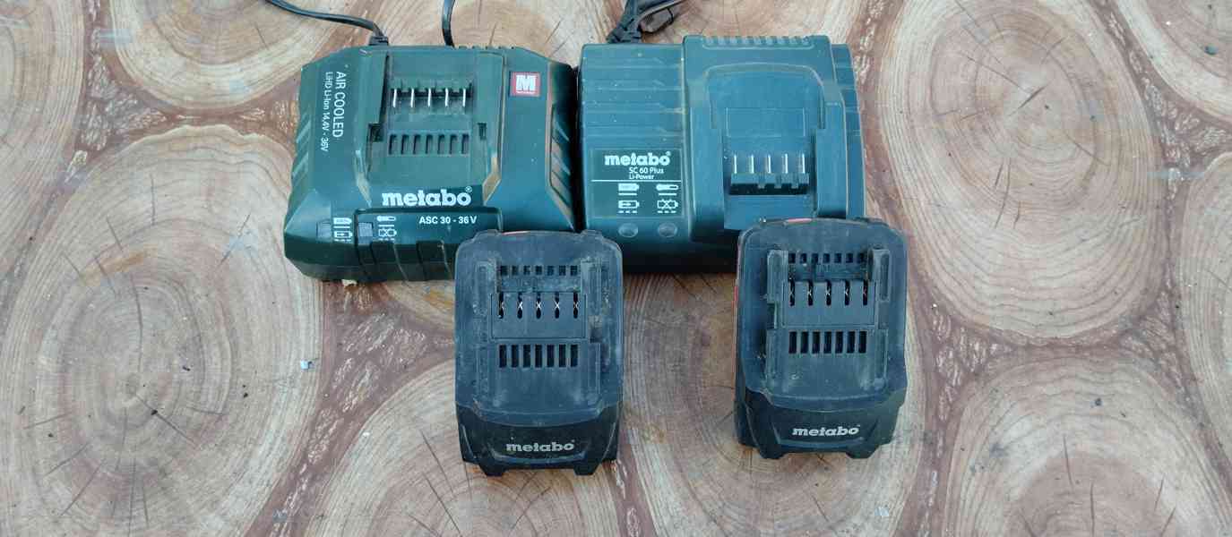 METABO SC60 Plus , ASC30 včetně 2x 2.0 Ah , 18V baterie - foto 6