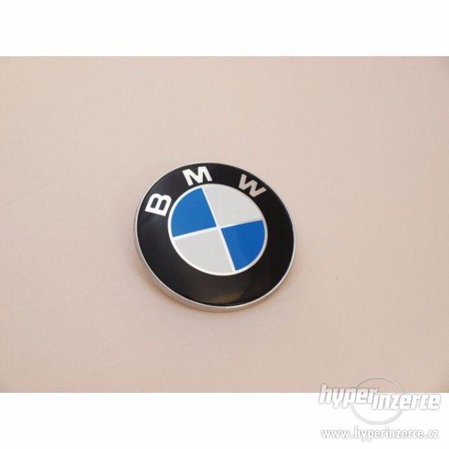 BMW znak na kapotu KLASICKÝ, Emblem, průměr 82mm - foto 1