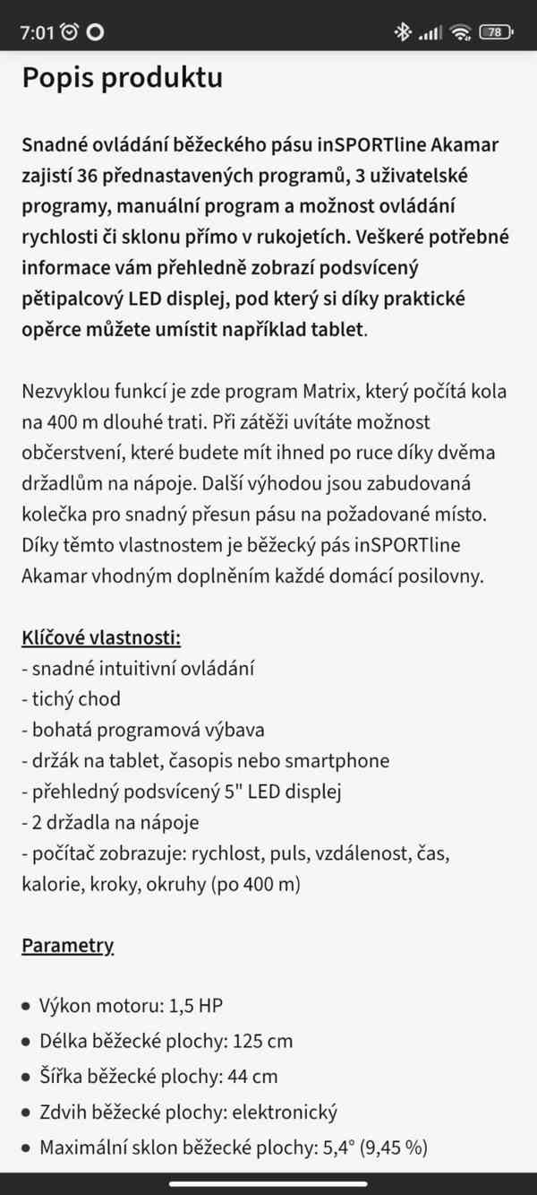 BĚŽECKÝ PÁS INSPORTLINE AKAMAR - foto 5