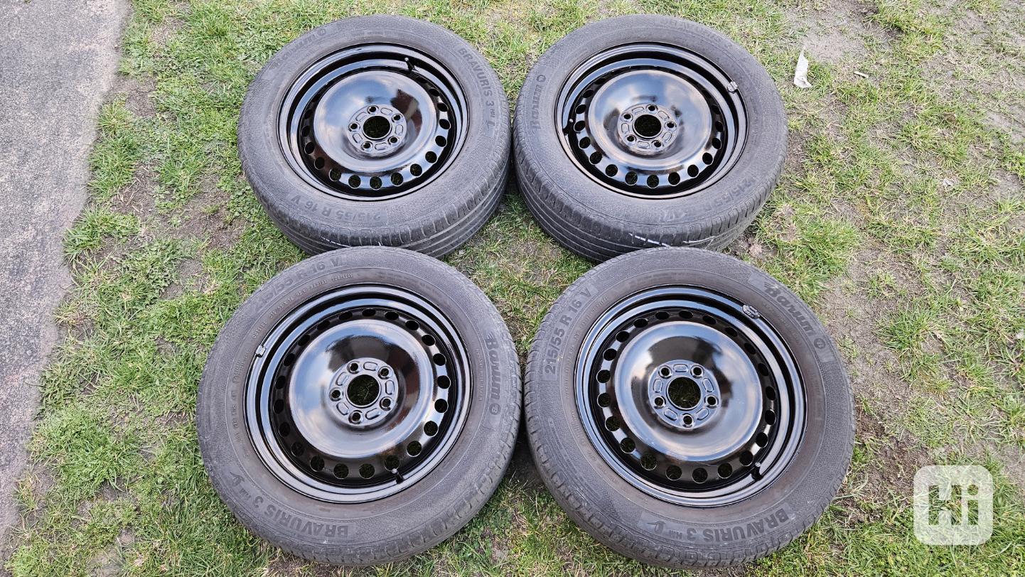 Ford letní kola, pneumatiky Barum Bravuris 3, 215/55 R16 93V - foto 1