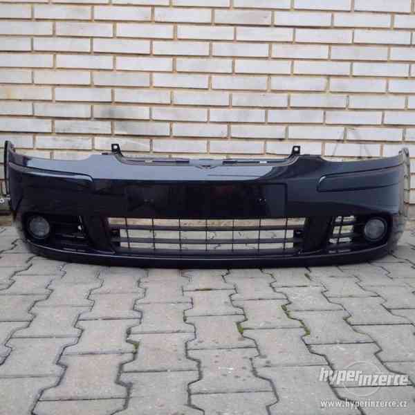 predni naraznik vw volkswagen golf 5 v 03-08 cerny - foto 1