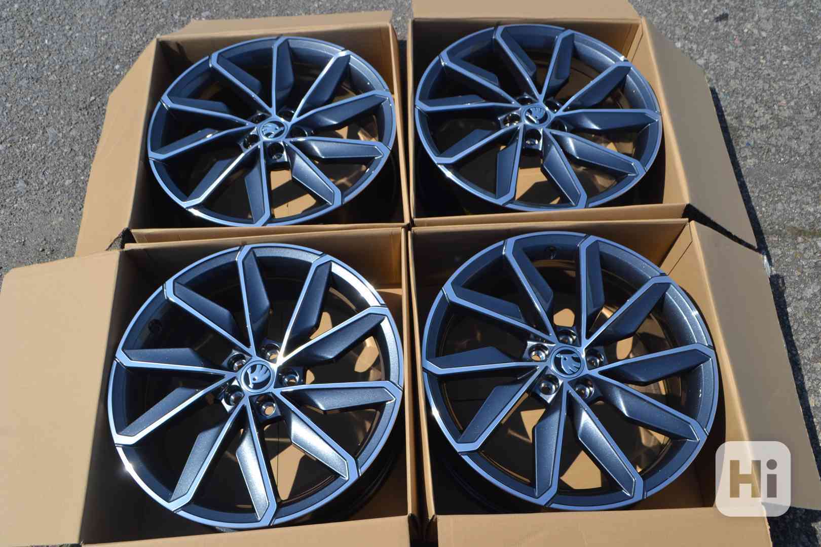Š.Scala/Kamiq.S.Arona,VW Taigo-18  NOVÉ orig.Alu- antracit - foto 1