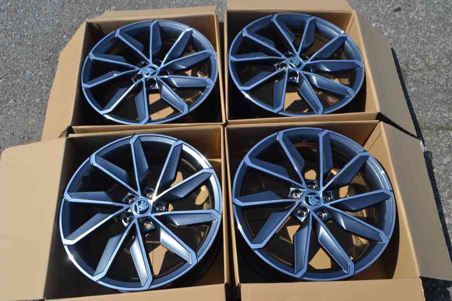 Š.Scala/Kamiq.S.Arona,VW Taigo-18  NOVÉ orig.Alu- antracit