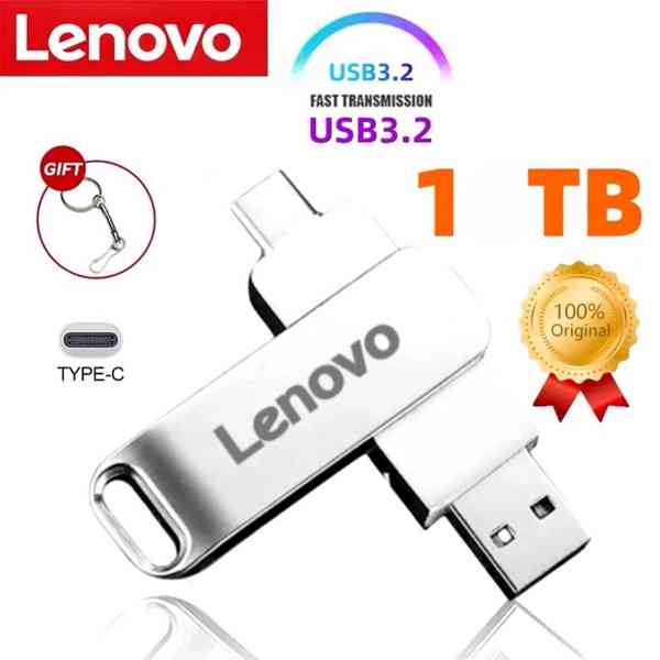 Lenovo 1TB USB 3.2 Flash Drive U Disk Type-C - foto 1