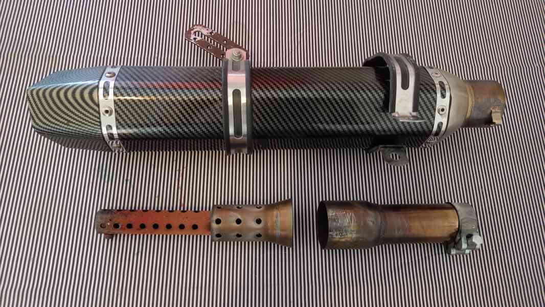 výfuk na motorku - foto 2