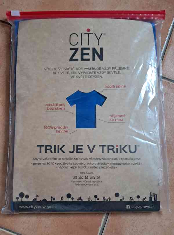 CITY ZEN pánské triko s kulatým výstřihem - foto 3