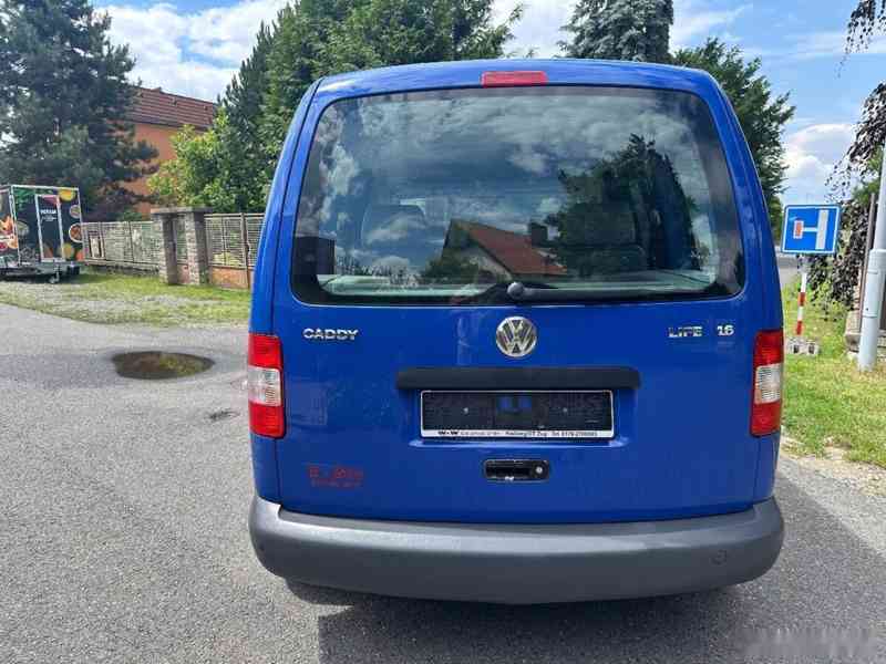 VW CADDY LIFE 1,6 MPI R.V.2006 NAJETO 186 TIS KM NOVÁ STK - foto 5
