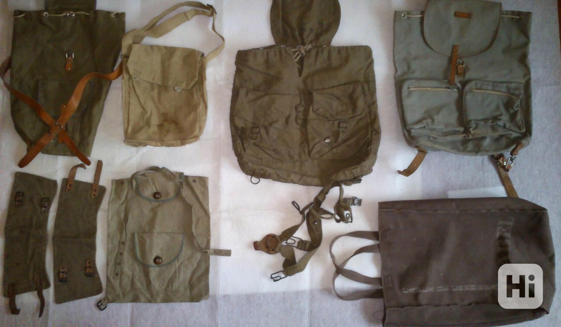 Vojenské návleky/kamaše na boty, batohy a tašky - foto 1