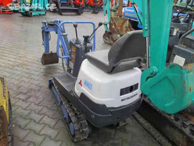 Minibagr Mitsubishi MM05 500kg - foto 2