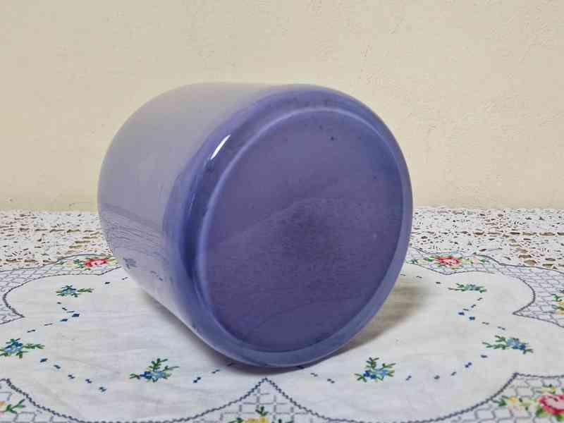 Masivní fialová Váza Jaroslav Svoboda - foto 5