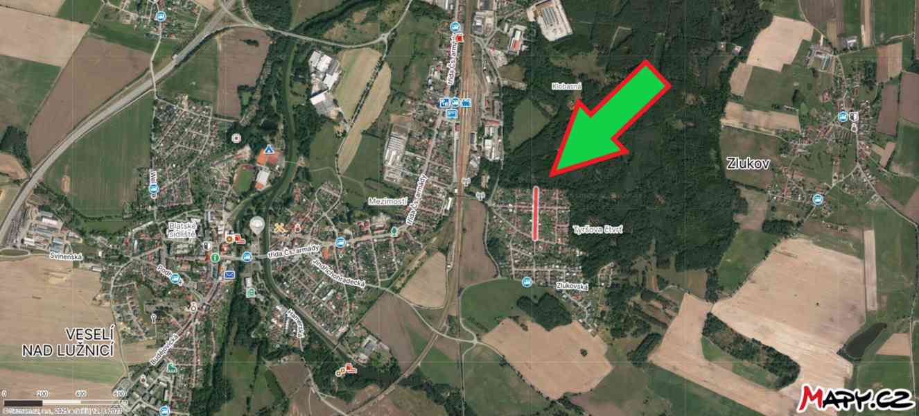 Pronájem bytu 2+1, 70 m2, v RD, Veselí nad Lužnicí - foto 2