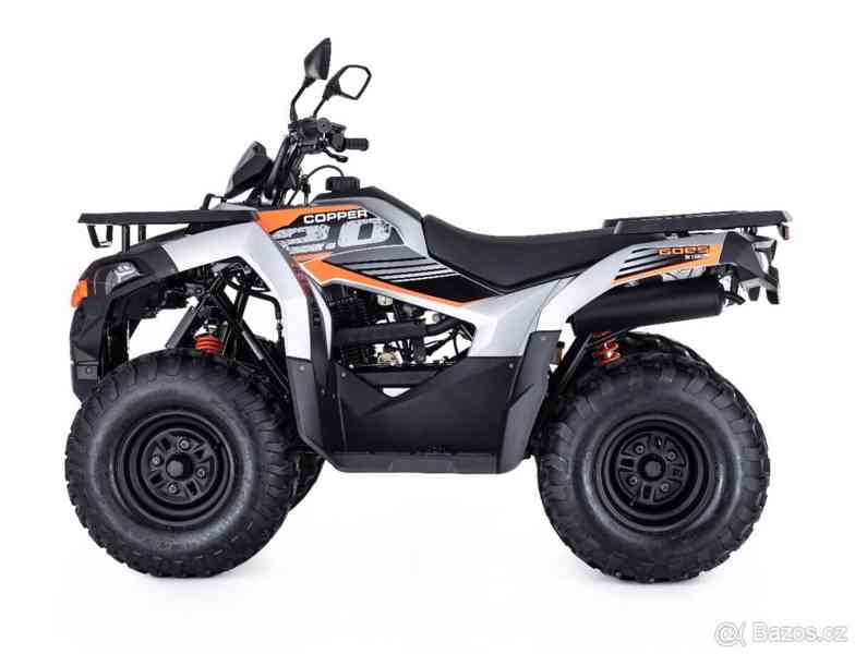 ATV ČTYŘKOLKA Goes Copper 2.0 (stříbrná), - foto 11