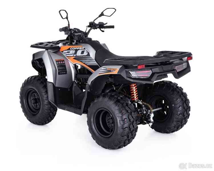 ATV ČTYŘKOLKA Goes Copper 2.0 (stříbrná), - foto 9