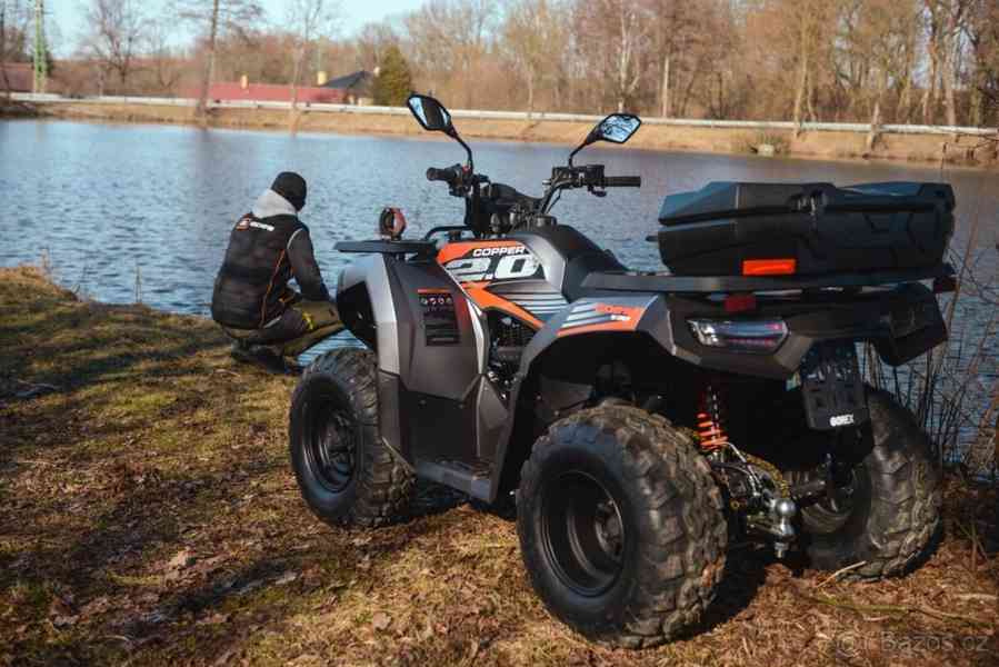 ATV ČTYŘKOLKA Goes Copper 2.0 (stříbrná), - foto 3