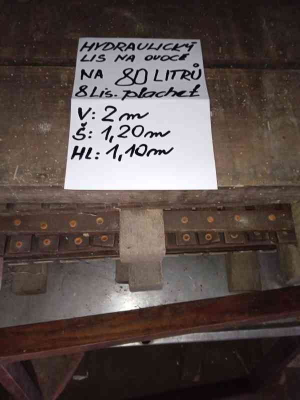 HYDRAULICKÝ LIS - foto 2
