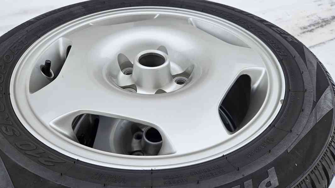 ALU kola 17" Jaguar veterán retro – 5×120, Pirelli XJ, XJS p - foto 3
