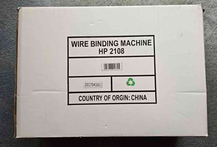 Prodám vazač HP 2108 a CPW20 pro kalendářový výsek - foto 3