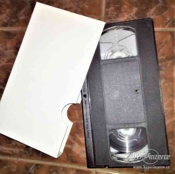 VHS kazety s profi filmy +obalu a i prázdné a další věci... - foto 12