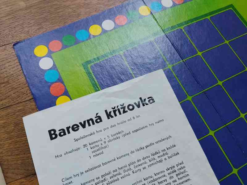 Retro hra Barevná křižovatka, Tofa Semily  - foto 3